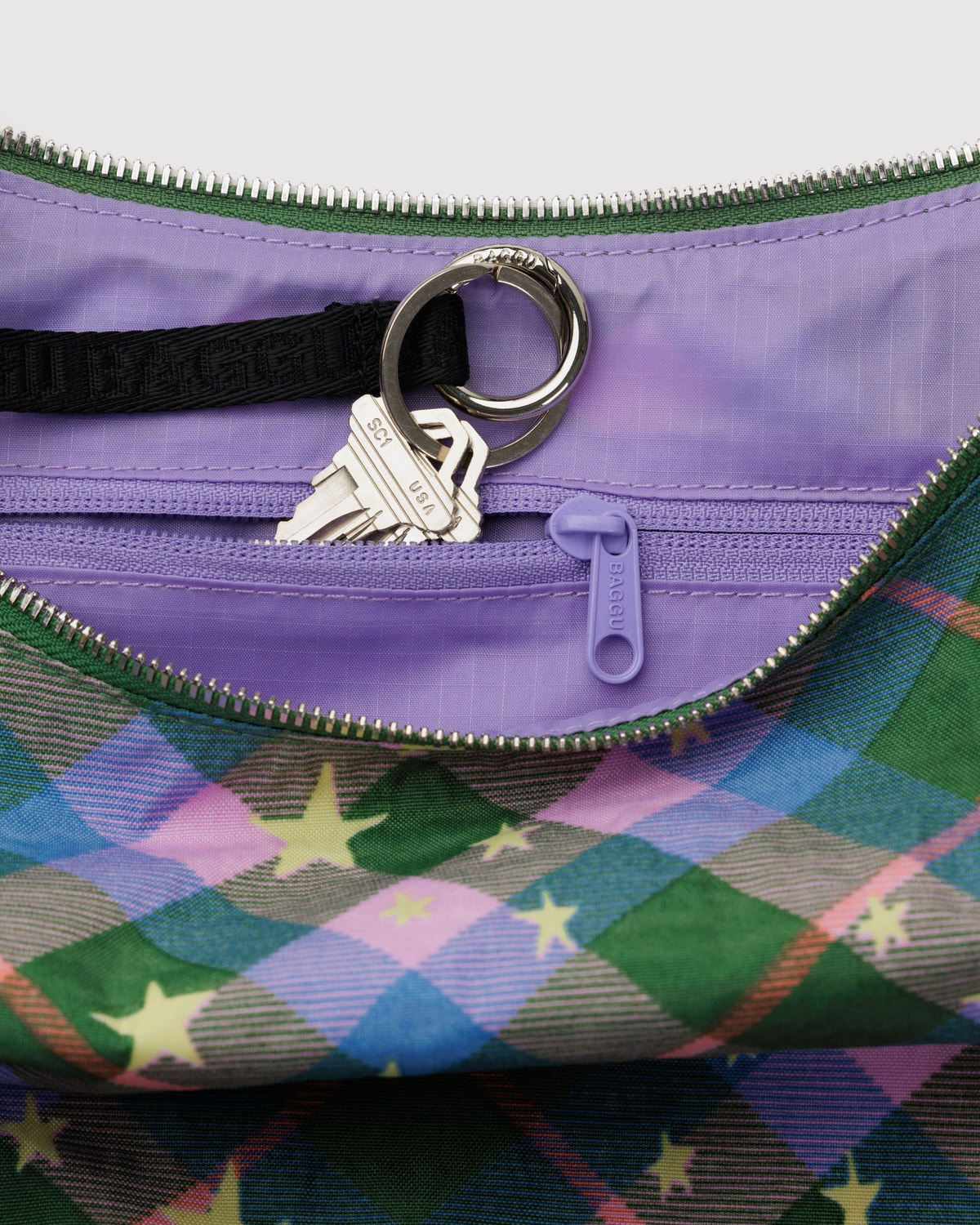 Medium Nylon Crescent Bag - Image 3