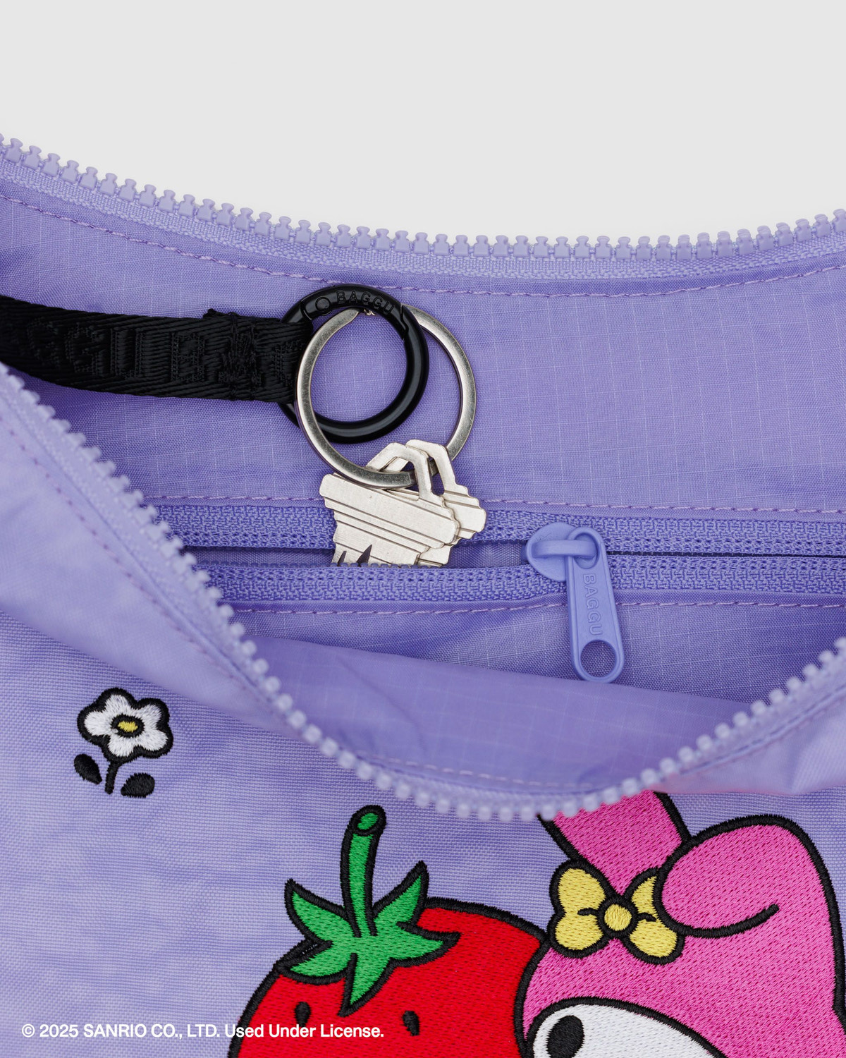Medium Nylon Crescent Bag - Image 3
