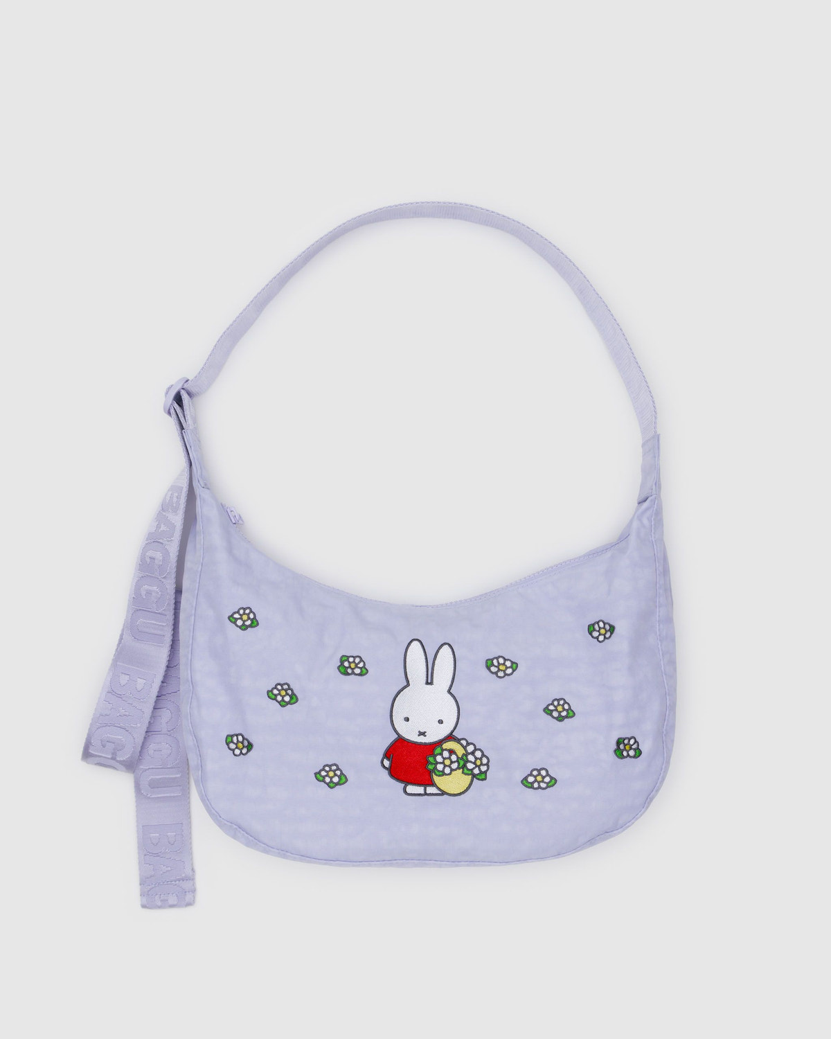 Medium Nylon Crescent Bag