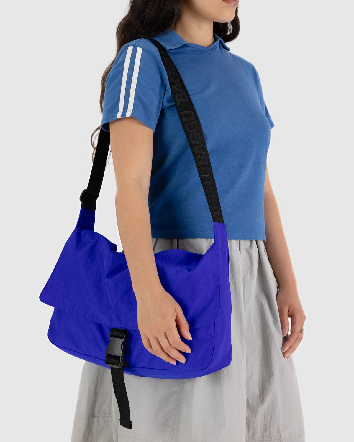 Nylon Messenger Bag - Image 3