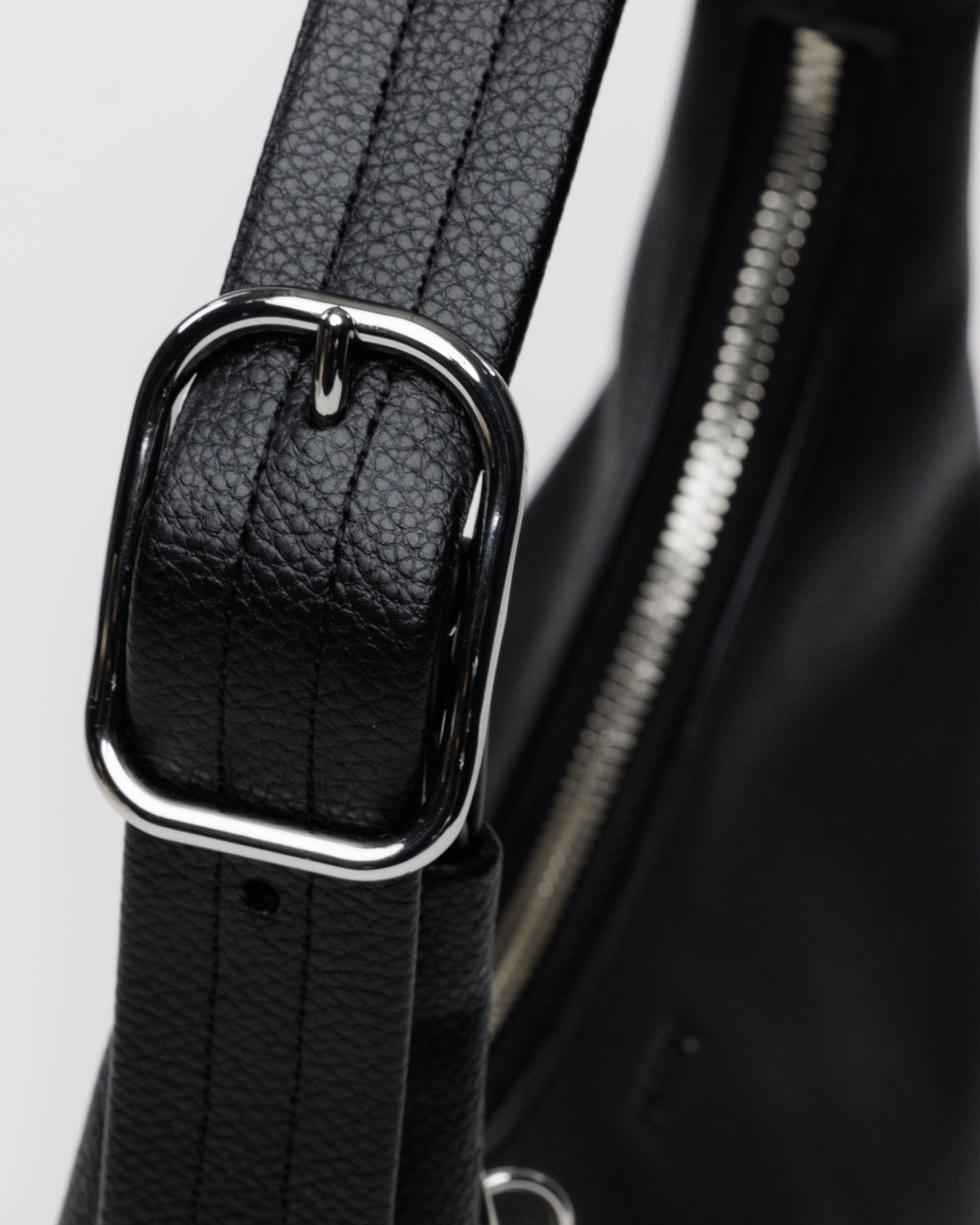 Mini Recycled Leather Shoulder Bag - Image 5