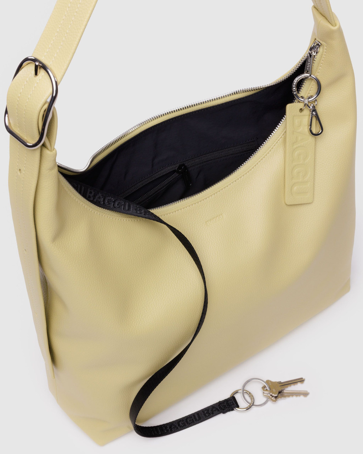 Recycled Leather Shoulder Bag - Image 4
