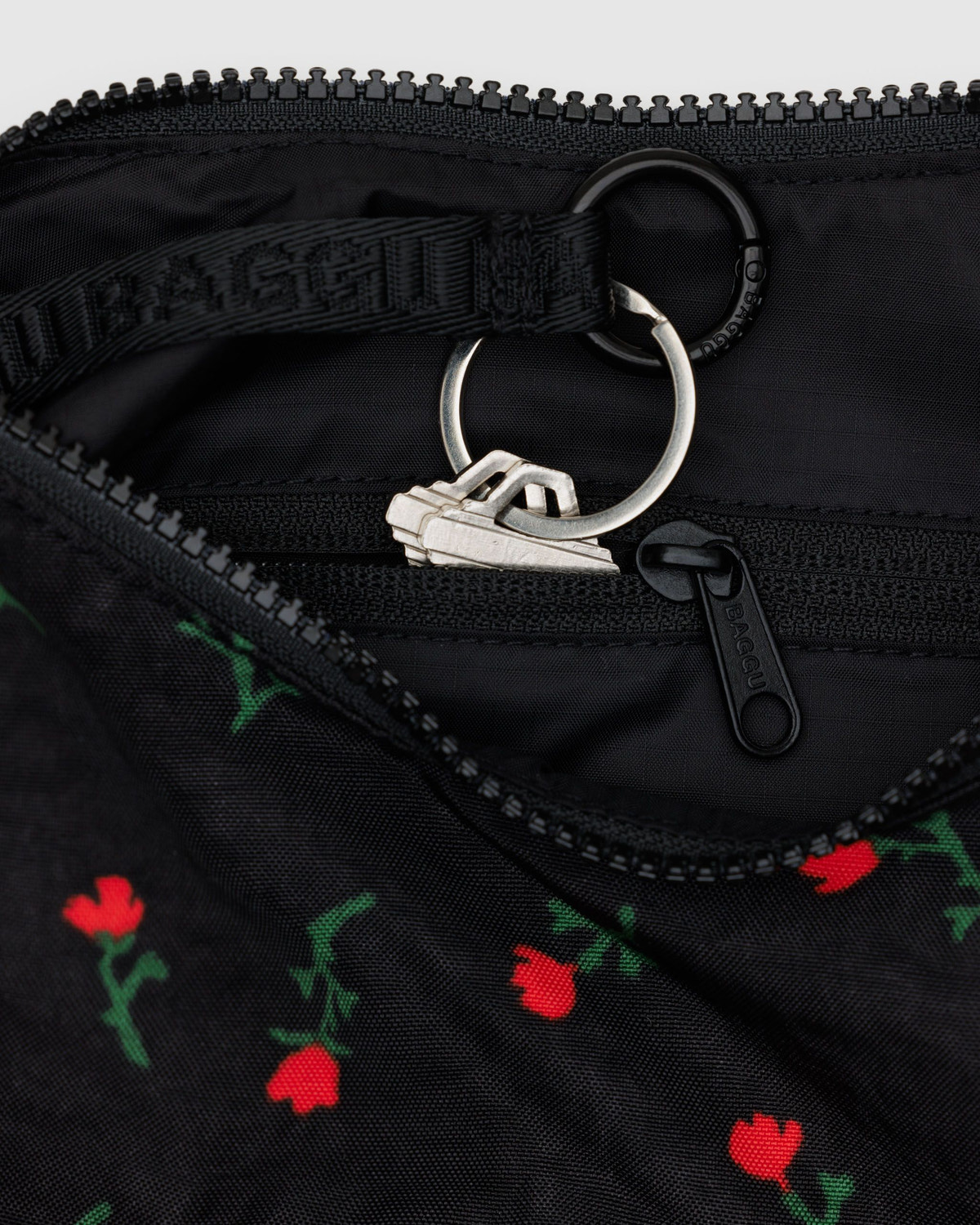 Small Nylon Crescent Bag - Image 3