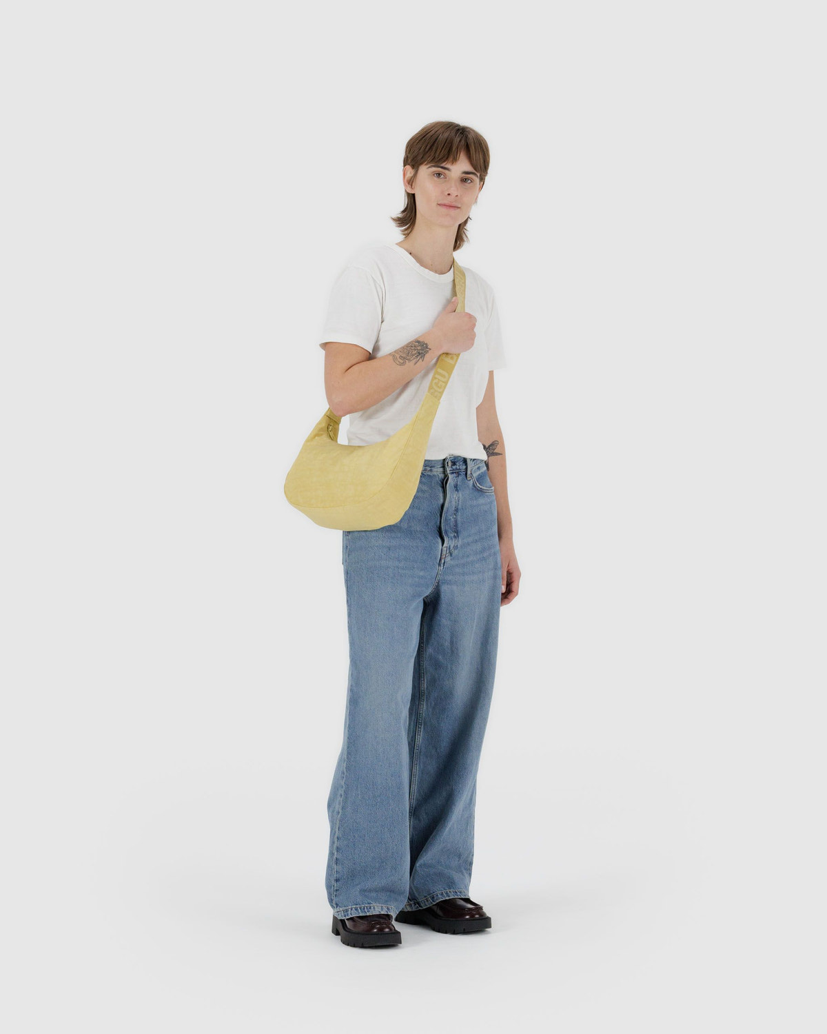 Medium Nylon Crescent Bag - Image 2