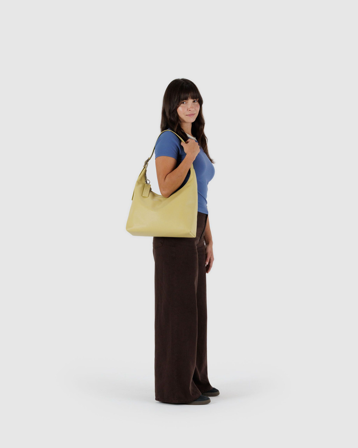 Recycled Leather Shoulder Bag - Image 2